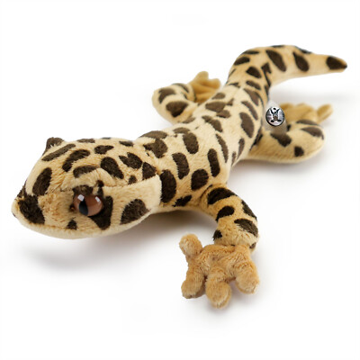 Leopardgecko Kuscheltier Gecko Echse 27 cm Plüschtier YUMA Plüschgecko