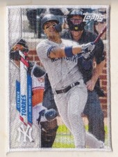 2020 Topps Update Gleyber Torres Patch BOXLOADER PATCHES New York Yankees