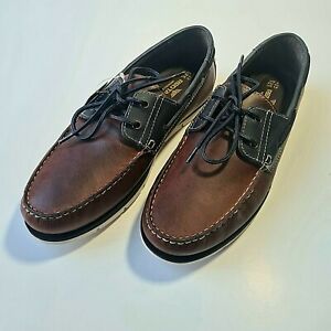 New Men's formal Smart Casual Lace Up Boat Shoes Colour Black Sizes 9