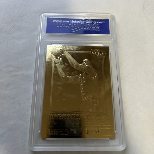 1996-97 MICHAEL JORDAN SKYBOX EX-2000 HOLOGRAPHIC REFRACTOR GEM MINT 10 - Picture 7 of 7