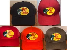 Bass Pro Shop Gone Fishing Hats 5 Pack Brand New Various Colors Trucker Style