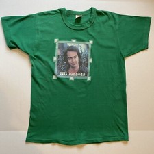 Vintage 1976 Single Stitch Neil Diamond T-Shirt Made In USA Size M