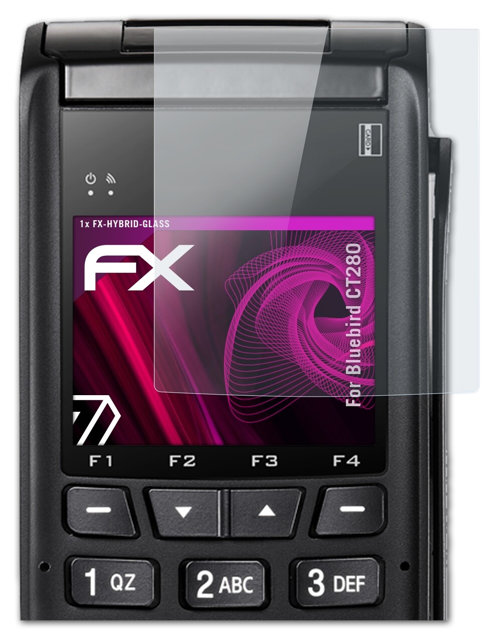 atFoliX Verre film protecteur pour 2E S180 9H Hybride-Verre