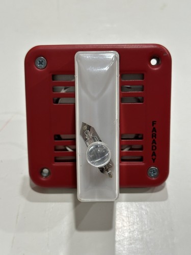 Faraday Siemens 6227-W ~ Vintage Fire Alarm Horn/Strobe ~ Free Shipping!