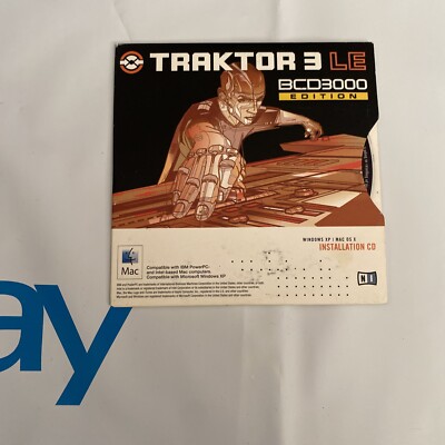 Traktor 3 Le BCD3000 Installation, Cd￼ (DVD-nice 2006  DJ - Rare