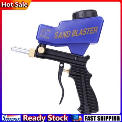 Portable Mini Handheld Spray Gun Pneumatic Sandblaster Gun Sandblasting Machine 