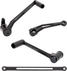 Arlen Ness Foot Control Kit w/ Toe Shifter Solo Black Speedliner 420 103