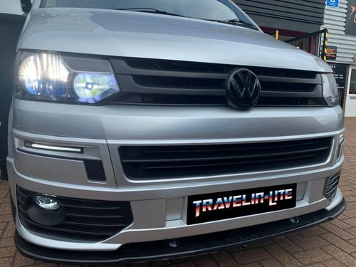 T 5.1 T 6 DRL LED Headlight Upgrade Bulbs Super Bright Transporter 2010 - On - 第 6/11 張圖片