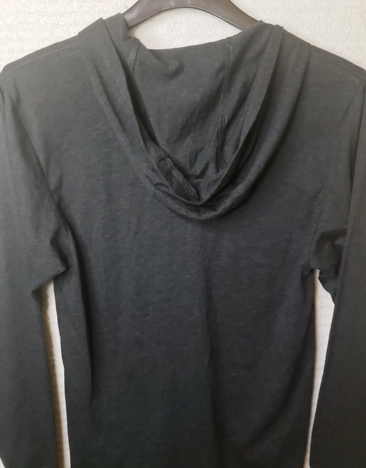 VETEMENTS Felpa con cappuccio leggera Next Level Apparel donna S grigia!! Piccolo!!