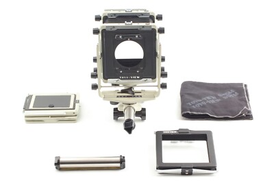 Near MINT] Toyo View D45M w/ Extension Rail + Bellows Hood