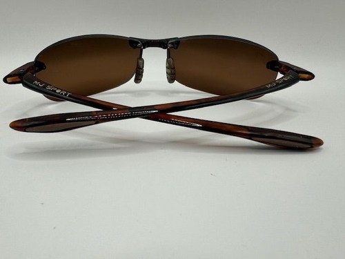 Gafas de sol deportivas Maui Jim MJ MARCOS SOLAMENTE MJ-905-10 marrón tortuga appx 62-18-140 - Imagen 3 de 10