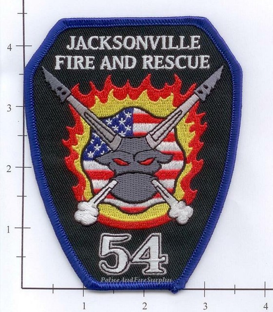 Florida Jacksonville Station 54 FL Fire Dept Fire Patch eBay