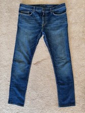SAINT LAURENT Skinny Fit Jeans  Navy  Style 02  Size 36  Retail 895