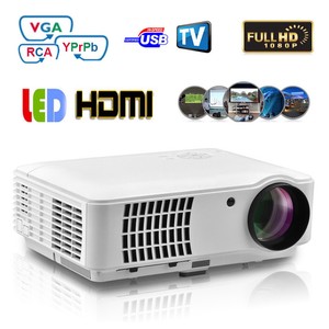 2500Lumens LED Video Projector Full HD 1080P Home Cinema Theater Multimedia K5C7