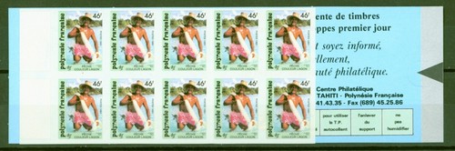 Polinesia 1993 - Pesca pesca pesca de red pesca - MH con 10 x n.º 627 incl. ** - Imagen 2 de 2