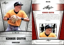 2024 Leaf SILVER ROOKIE KONNOR GRIFFIN #RS-05 PITTSBURG PIRATES