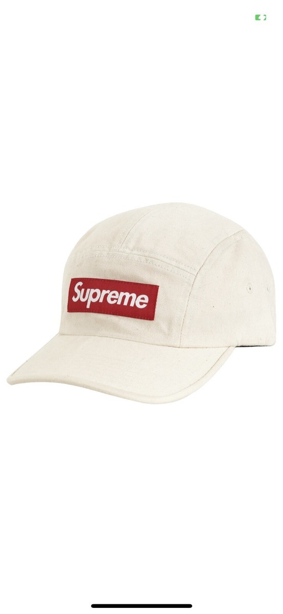 帽子 Supreme washed chino twill camp cap Tan Supreme Washed Chino Twill Camp Cap (SS23) - $48