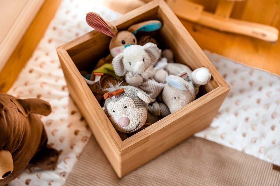 Aufbewahrungsbox in Eiche ohne Deckel - Bild 4 von 4