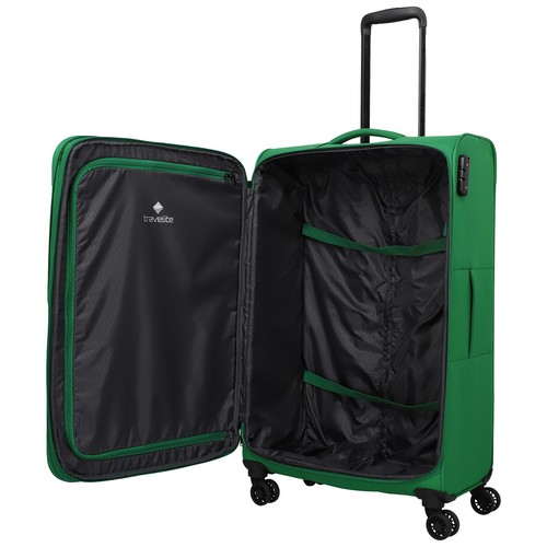 Travelite Rügen 4-Rollen Weichgepäck Trolley L 4-Rad Koffer Luggage 78 cm 3,4 kg - Bild 13 von 22