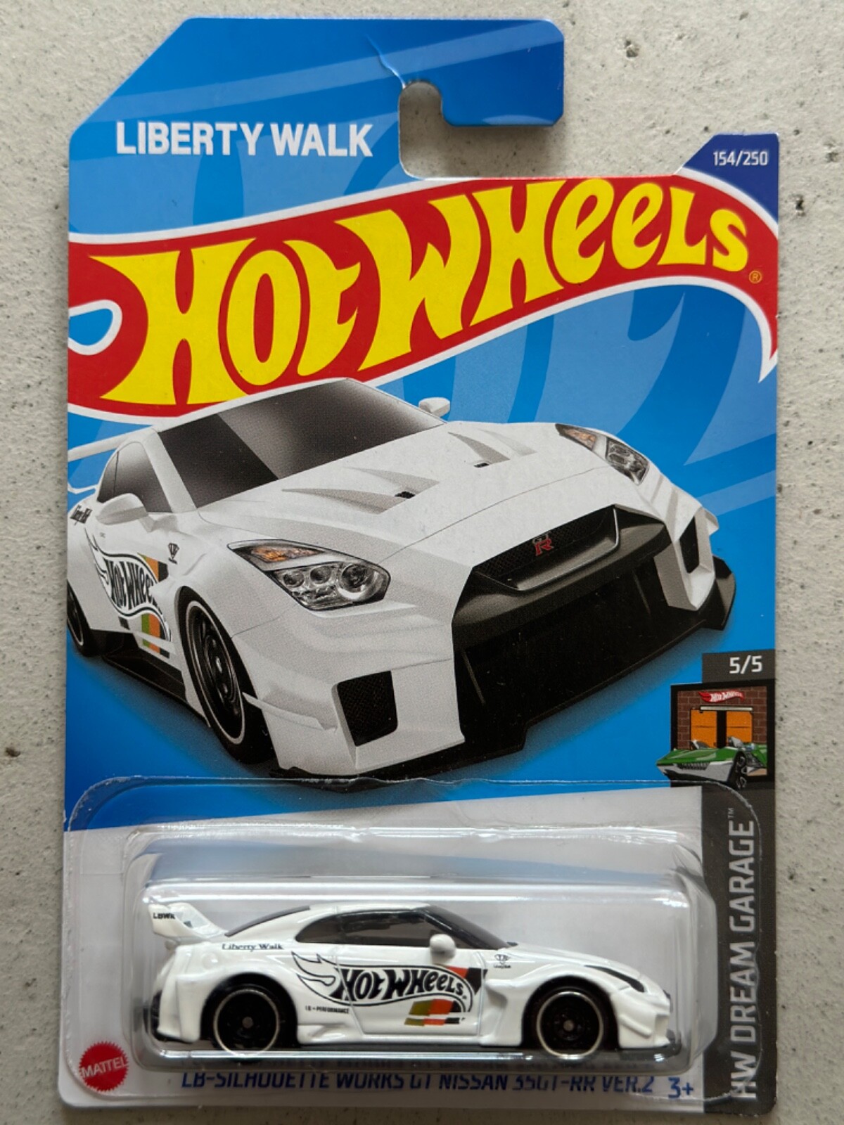 Hot Wheels LIBERTY WALK 35GT-RR NISSAN SKYLINE GT-R R35 Japanese Card JDM LBWK