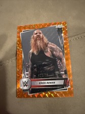2025 Topps Chrome WWE Erick Rowan Orange Geometric /25