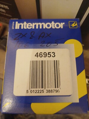 のん CITREON AX ZX IGNITION DISTRIBUTOR CAP INTERMOTOR 46953 | eBay UK