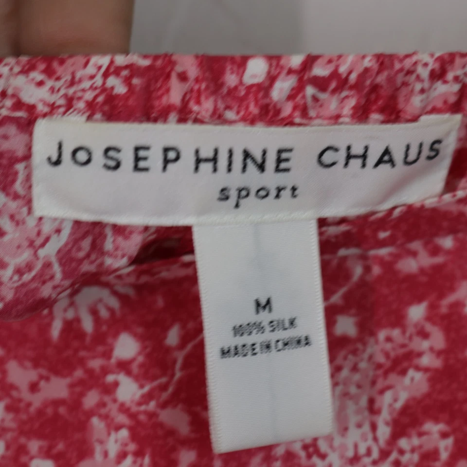 Falda De Colección Josephine Chaus Seda Mujer Mediana Roja Floral Línea A Midi Foto 4 de 4