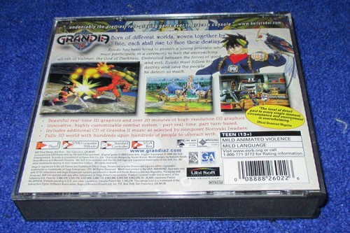 Grandia II (Sega Dreamcast, 2000) CIB **nearly mint** - Picture 2 of 6