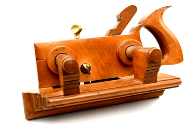 Vintage Ohio Tool Co. Boxwood Plow Plane w/ 1 Iron