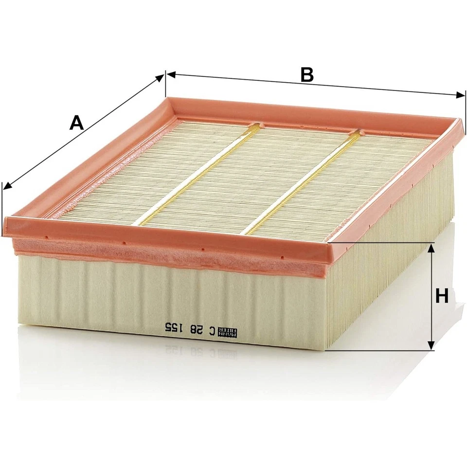 Filtro de aire filtro Mann C 28 155 para Land Rover LR2 Cadillac CTS 2004-2007 Foto 2 de 2