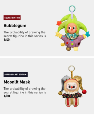 Moonlit Mask-Why So Serious Series Vinyl Plush Pendant Figure