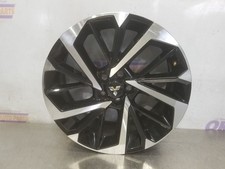 23 MITSUBISHI OUTLANDER SEL 20X8 WHEEL 5 TRIPLE SPOKES MACHINED FACE AND BLACK