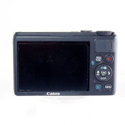 Canon Digital Camera PowerShot S100 Black 12.1 MP W/Charger