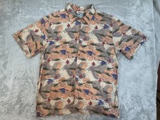 Vintage Reyn Spooner Shirt Men  s XXL Egyptian Cotton Hawaiian Fish Cotton
