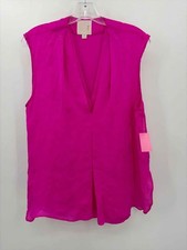 Pre-Owned Line + Dot Pink Size XS Blouse
