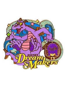Disney Cast Exclusive Figment Dream Makers Pin 2007 Epcot Spinner Authentic