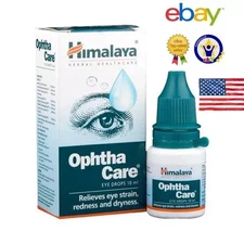 5 Packs X Himalaya OPTHACARE Eye Drops (10 ml) Each Opthacare | Free Ship