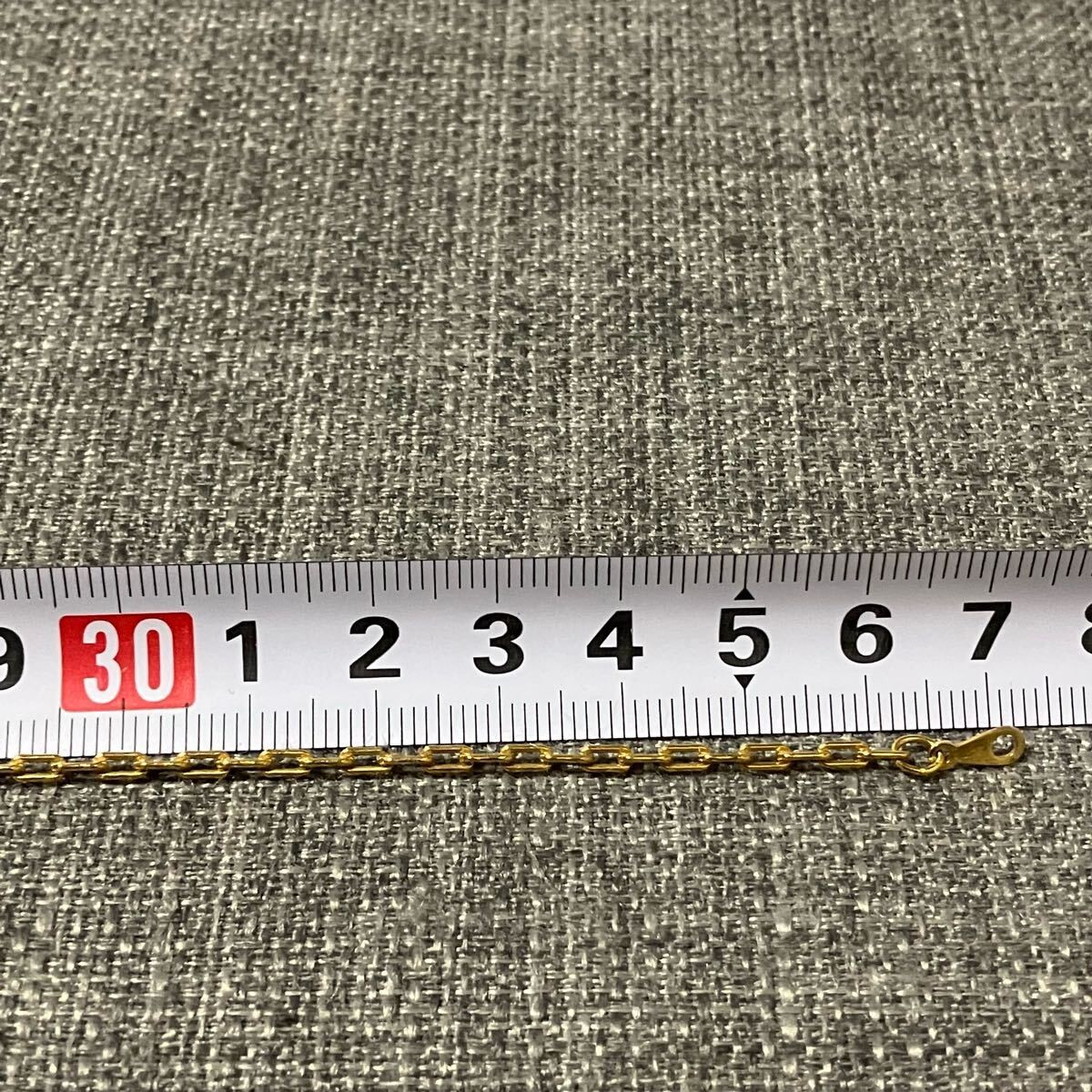 [m] Good condition GIVENCHY Logo necklace enamel gold color thumbnail 8