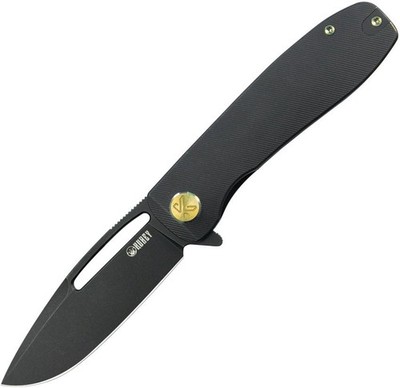 Kubey Supercell Linerlock Black 14C28N titanium New