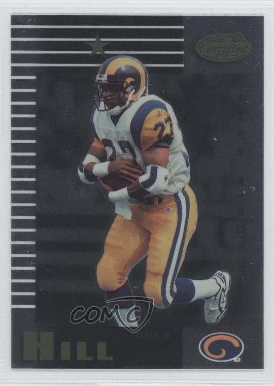 1999 Leaf Certified Greg Hill #89 0a1
