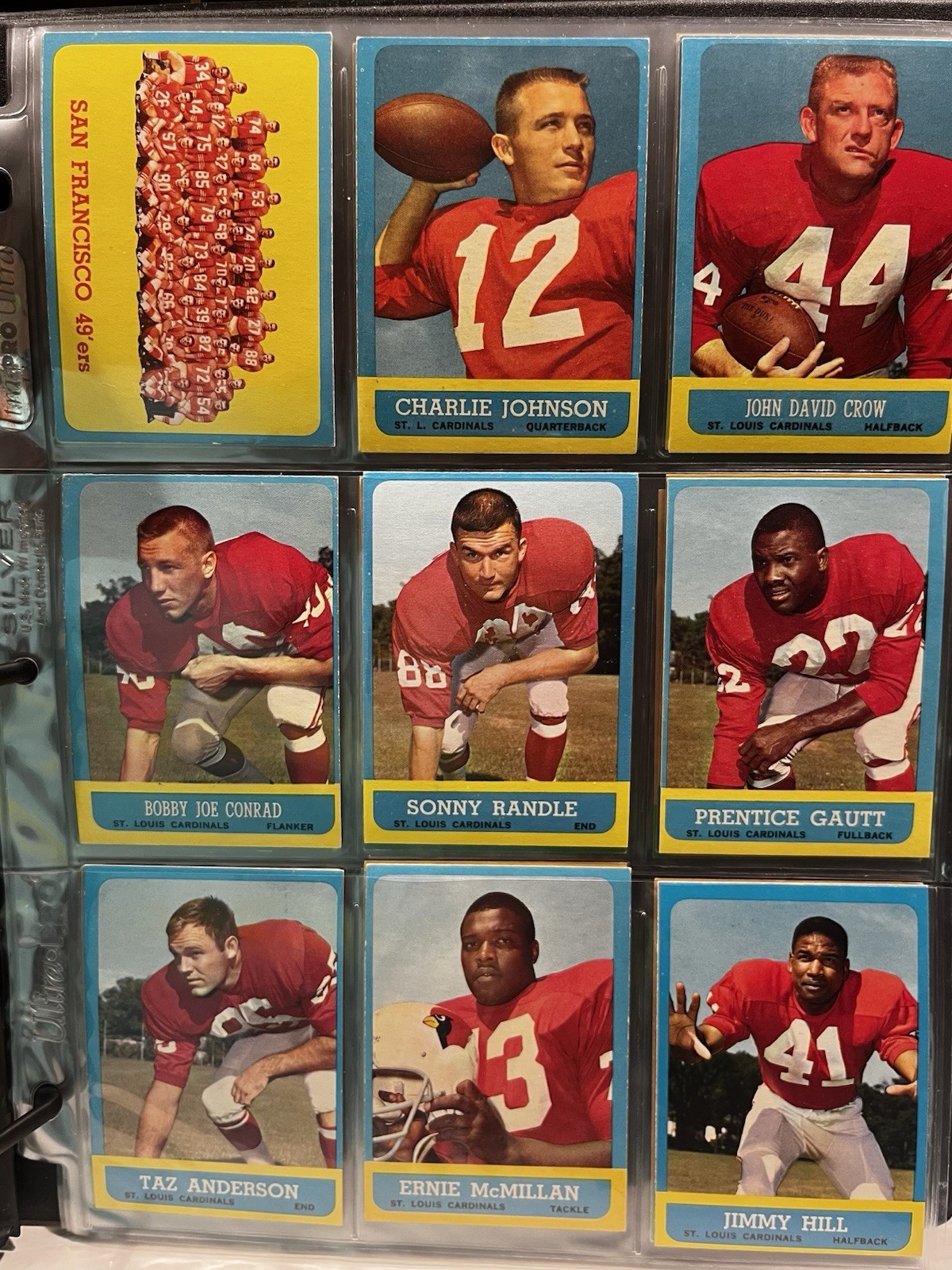 1963 Topps Football Complete Set Jim Brown , Psa 4 UNITAS RC Hof Ex To Nm view 13