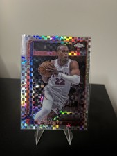 Topps 2025-26 Chrome Oshae Brissett #20 76ers X-Fractor Basketball Card