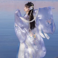 Chinese Hanfu Embroidery Han Element Style Dress Party Role Playing Dress