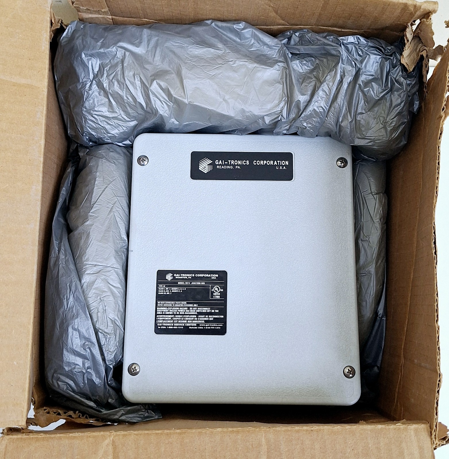 Gai-Tronics 9974 / Type 4X Junction Terminal Box (22-point)