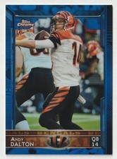 2015 Topps Chrome Blue Refractors #93 Andy Dalton /199