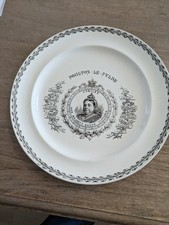1887 QUEEN VICTORIA GOLDEN JUBILEE COMMEMORATIVE PLATE POULTON-LE- FYLDE 9.75"