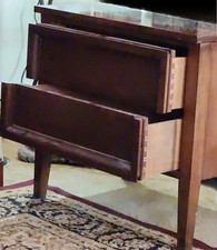 Antique Night Stand with Two Drawers