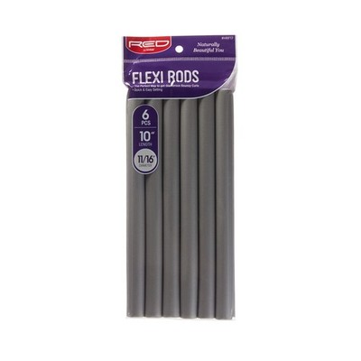 Flexi Rods Hair Curlers 10 Inch 11/16 Inch Heatless Foam Rollers Bouncy Waves