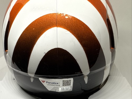 Joe Burrow Signed Custom Paint Helmet Fanatics COA Bengals One Of A Kind 🔥 - Picture 17 of 23