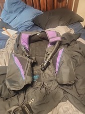 Seaquest Explorer Dive Vest Womens Small Black And Purple